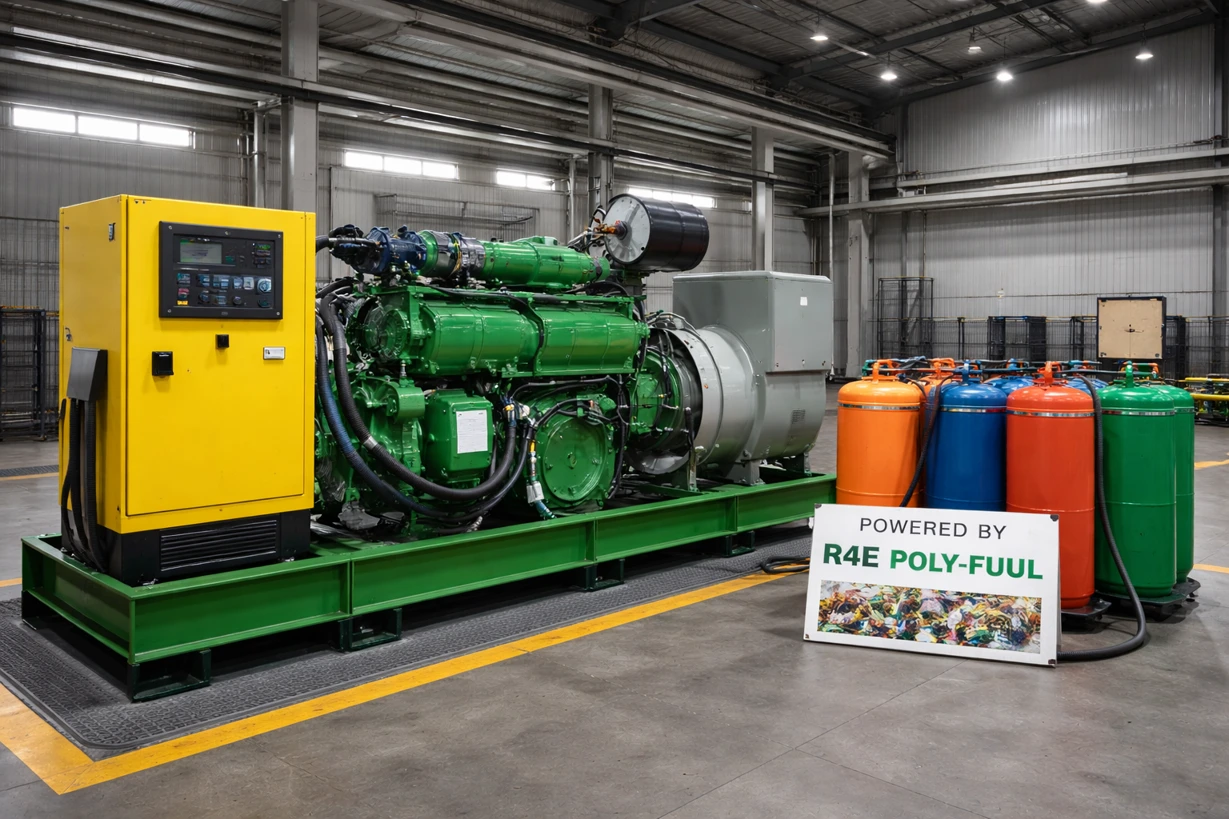Generators running on Poly-Fuel