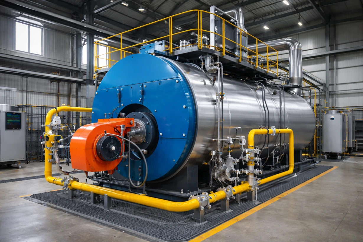 Industrial Boilers powered by Poly-Fuel