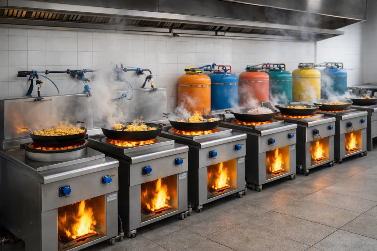 Cooking stoves using Poly-Fuel